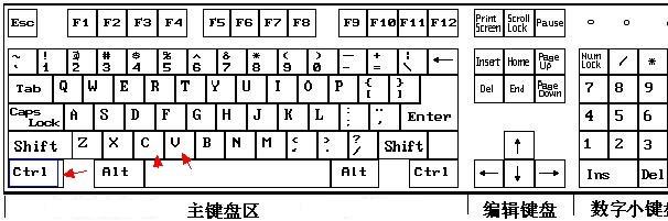 >电脑复制粘贴快捷键(复制快捷键ctrl加什么复制粘贴)