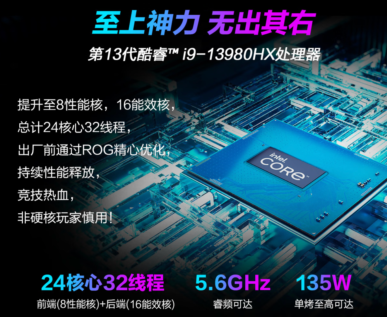 首发i9-13980HX与RTX4090性能登顶 ROG枪神7 Plus超竞版预约开启