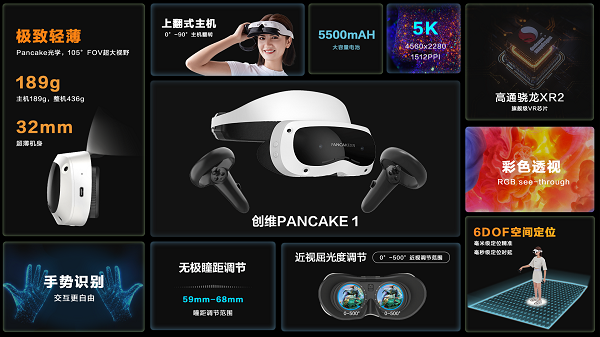 创维XR携PANCAKE 1系列参展MWC2023，带来全新VR体验