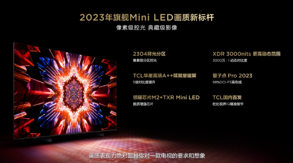 TCL再现硬核黑科技 Q10H锁定2023年旗舰爆款王称号