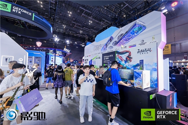 无光追不游戏!影驰携手NVIDIA燃爆整个Bilibili World 2023