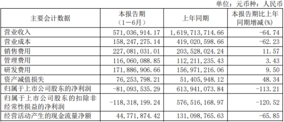 >破发股诺唯赞上半年转亏 2021年上市超募9亿元