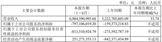 >孚能科技上半年增亏去年前年均亏 上市3年2募资共67亿