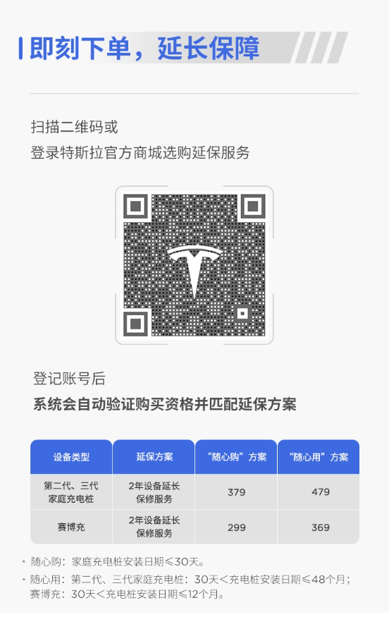 特斯拉家庭充电桩延长保修服务：为车主带来全新福利