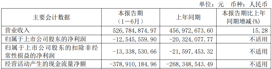 >莱斯信息上半年亏损 上市募10.3亿经营现金净额连降