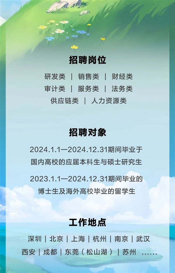 人均年薪70万，华为开启2024届应届生全球招聘，号称：勇敢新世界