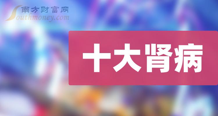 肾病相关企业十大排名_每股收益排行榜（2023年第二季度）