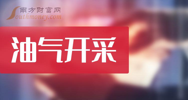 油气开采排名前十名的上市公司一览（2023年9月18日）