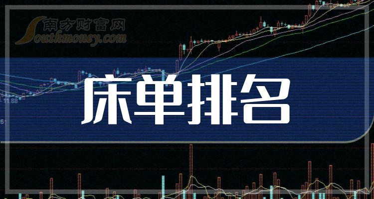 >床单股票：营收排名前十的上市公司一览（第二季度）