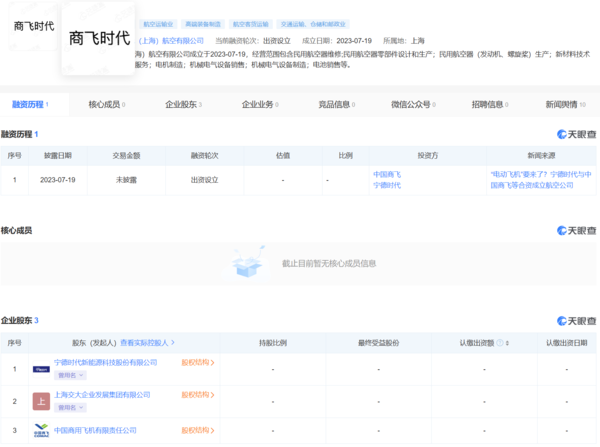 宁德时代真“要上天”！计划进军民用电动载人飞机领域