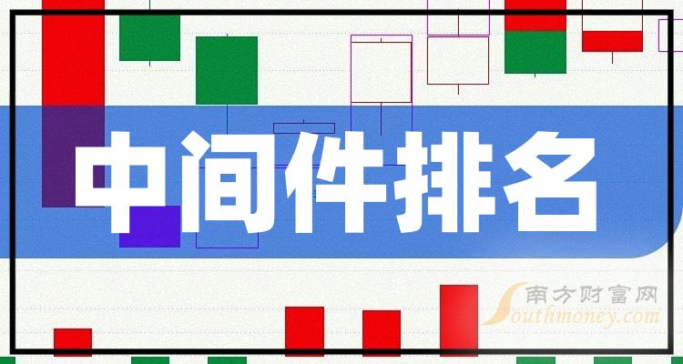 中间件排行榜-TOP10中间件股票每股收益排名(2023第二季度)