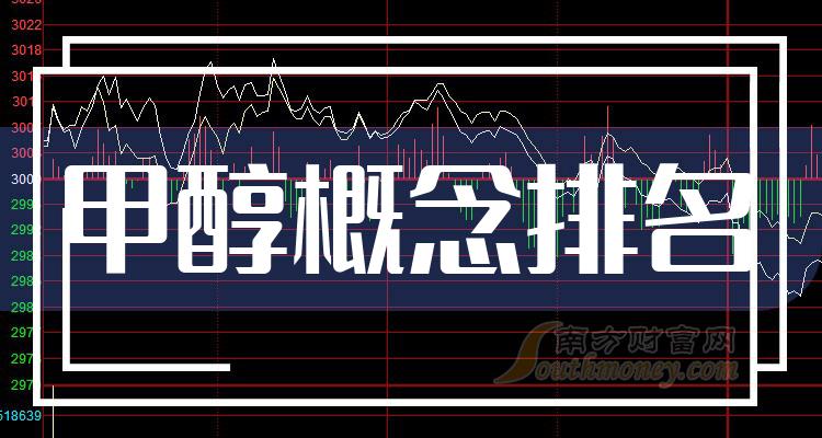 甲醇概念排名靠前的公司有哪些？（2023年9月20日市值榜）