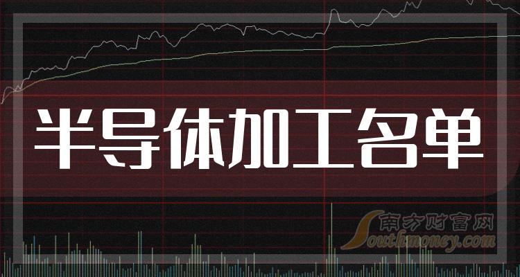 名单梳理：2023第二季度半导体加工股票毛利润排行榜