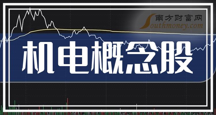 机电概念股-机电的龙头股公司一览（9/20）