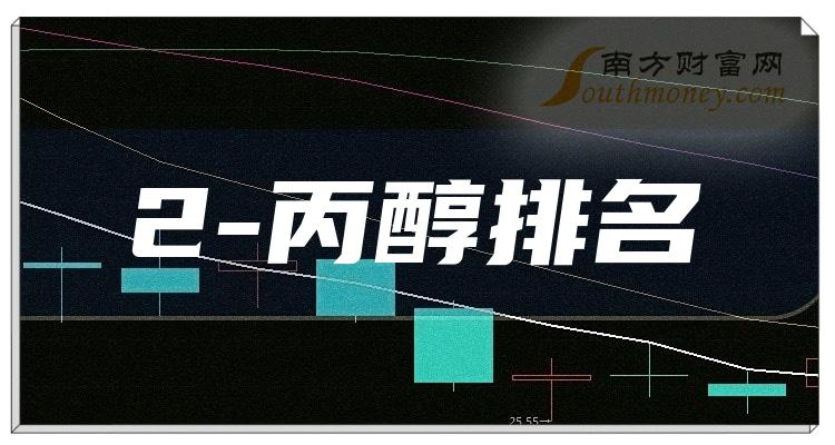 >2023年第二季度：2-丙醇板块股票净利润排名（前10股票盘点）