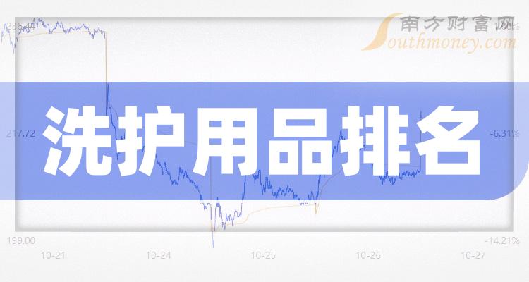 >洗护用品十大排行榜-2023年9月22日相关股票市盈率排名一览