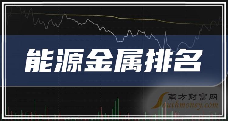 能源金属前十排名(2023年第二季度企业每股收益排名前十名)