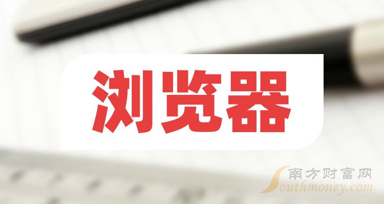 浏览器概念龙头上市公司一览（2023/9/27）