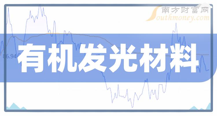 有机发光材料企业前十名|2023第二季度营收排行榜前10