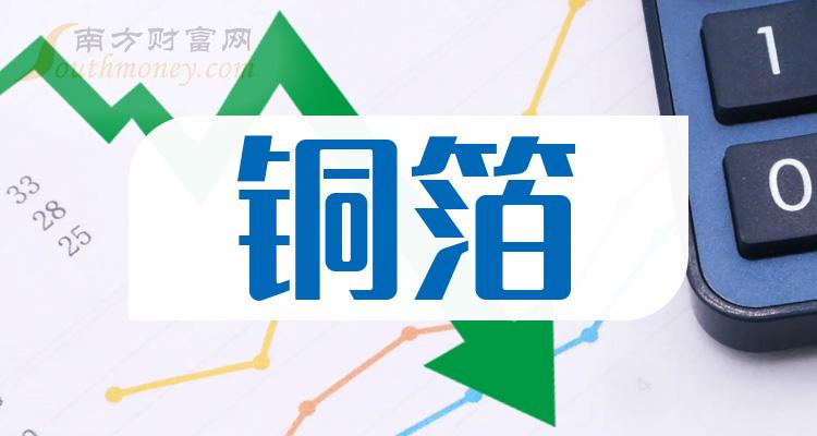 铜箔排名前十名：上市公司市盈率前10榜单（2023年9月29日）