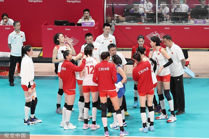 提前锁定四强！中国女排3-0韩国，拿下亚运会三连胜