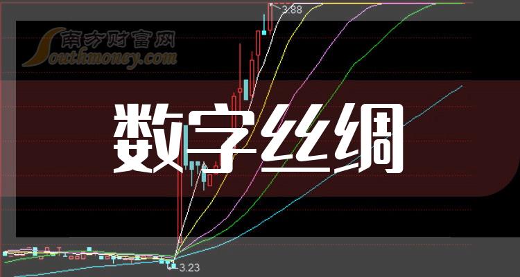 十大数字丝绸企业-二季度数字丝绸每股收益榜单