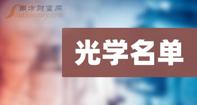 光学概念股名单一览,A股光学概念上市公司（10/9）