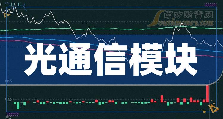 光通信模块概念股：2023年第二季度营业总收入排行榜一览