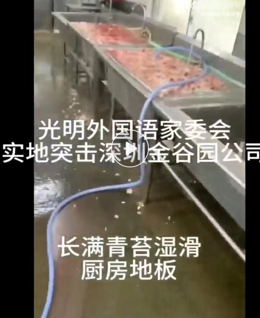 学校家委会“突击暗访”，发现大量冻品食材，老牌配餐公司停业了