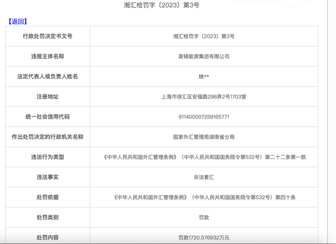 非法套汇！百亿A股公司大股东，被罚1720万