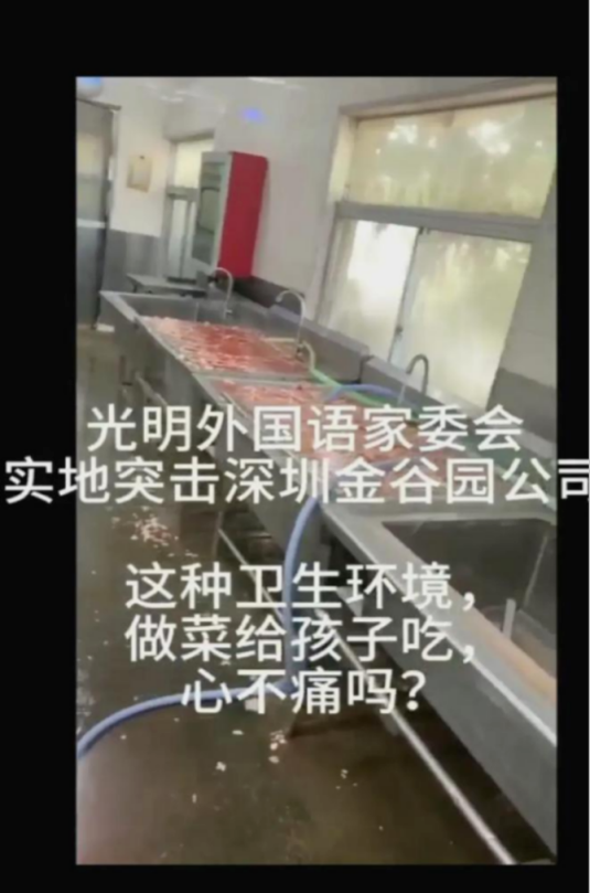 学校家委会“突击暗访”，发现大量冻品食材，老牌配餐公司停业了