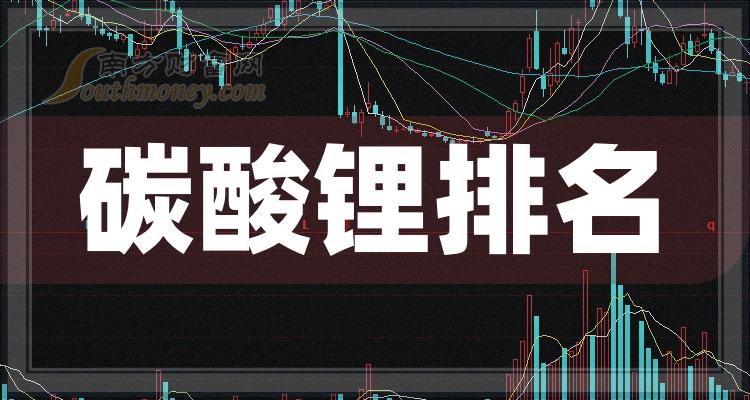 >碳酸锂十大相关公司排名_第二季度营收增幅排行榜