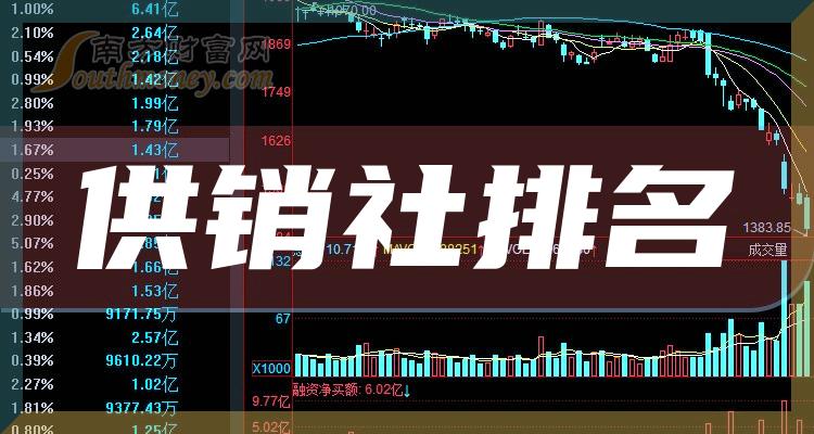 >供销社排名前十名：上市公司成交额前10榜单（2023年10月20日）