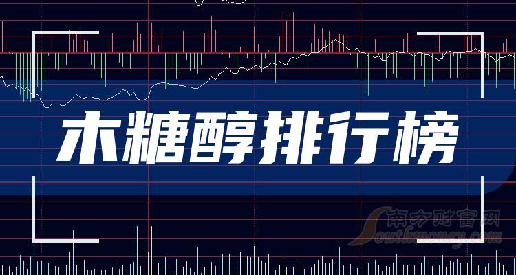 2023第二季度木糖醇公司每股收益排行榜