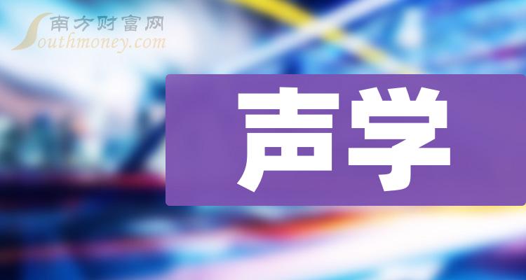 10月23日声学上市公司市值前十名榜单