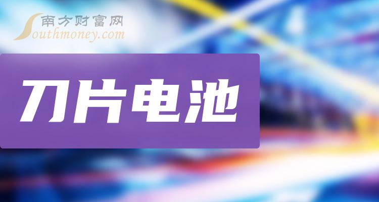 2023年10月23日刀片电池相关公司成交量排行榜|刀片电池排行榜