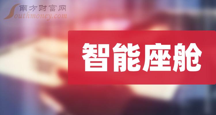 第二季度榜单：智能座舱上市公司营收排行榜，谁上榜了？