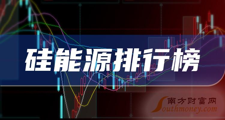 硅能源10大企业排行榜_市值排名前十查询（2023年10月26日）