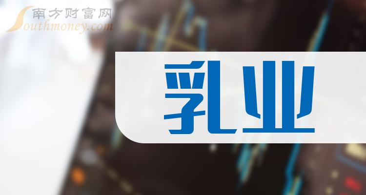 乳业相关上市公司龙头有哪些？（2023/10/27）