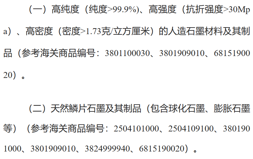 中国新的石墨出口管制来了，对新能源车有影响吗？