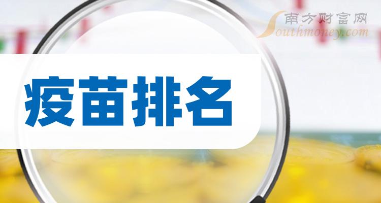 疫苗排名前十名：上市公司市值前10榜单（10月27日）