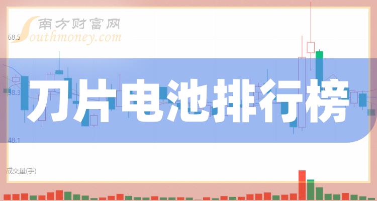 刀片电池上市公司排行榜：2023年第二季度净利率前10名单