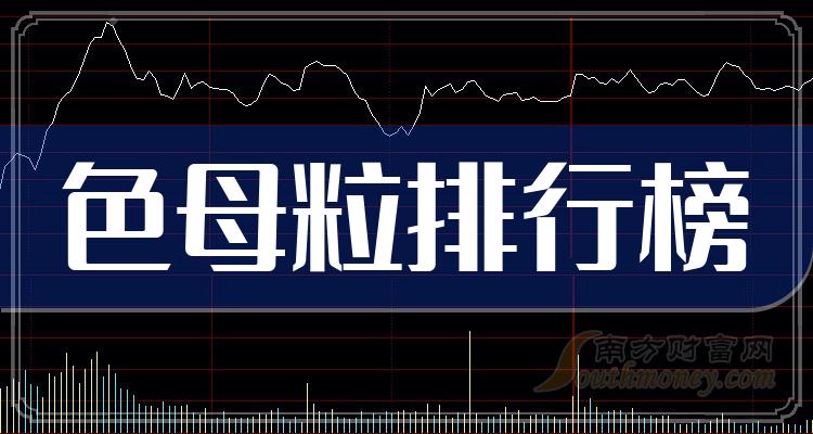 色母粒10大相关企业排行榜_净利率排名前十查询（2023年第二季度）