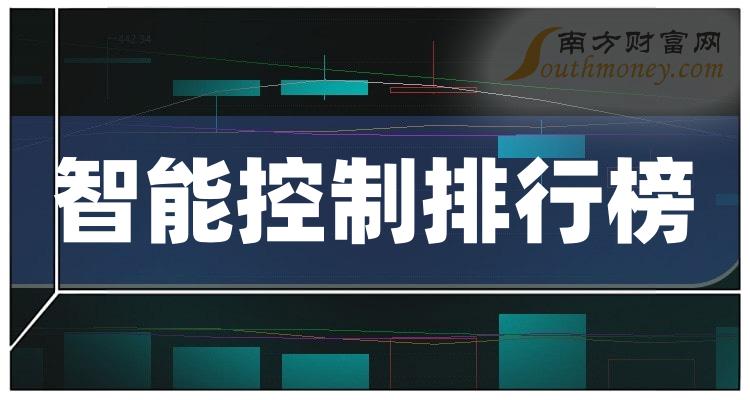 2023年第二季度：智能控制上市公司每股收益排行榜（排名前十的股票盘点）