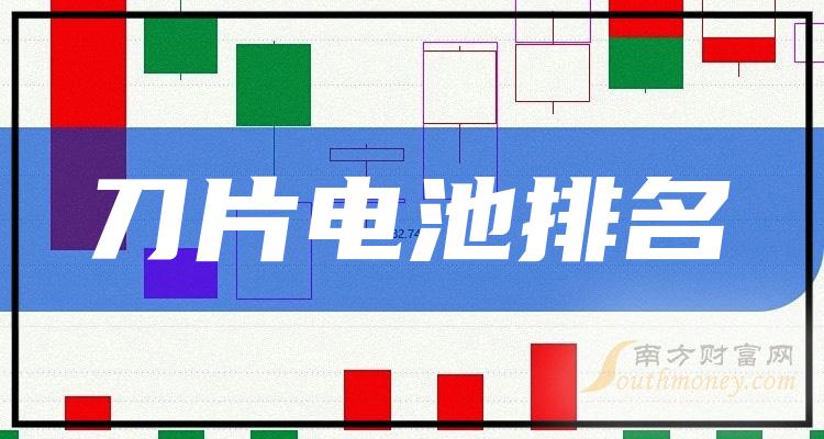 刀片电池前十排名(2023年第二季度企业营收排名前十名)