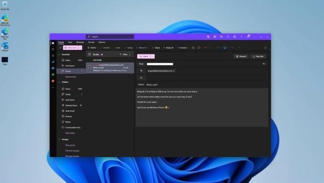 微软Win11新版Outlook邮件应用开放对苹果iCloud的支持