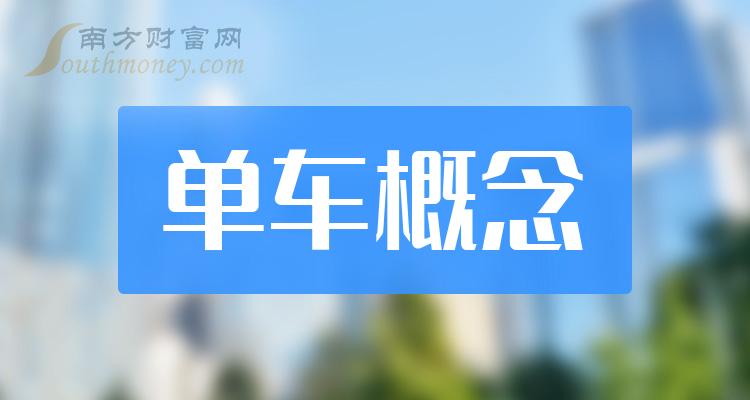 单车概念十大公司排名_上市公司市值排行榜（2023年11月10日）