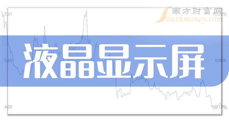 >液晶显示屏股票11月10日市值榜：冠捷科技123.66亿元