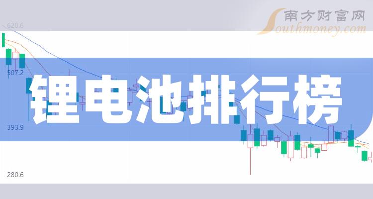 11月10日锂电池公司市值排行榜|锂电池排行榜