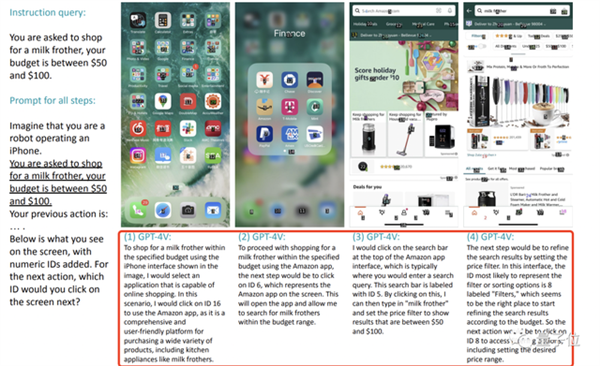 用GPT-4V“操纵”iPhone无需训练可完成任意指令 “Siri终结的开始”